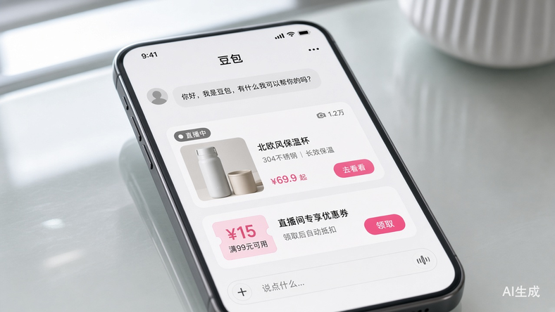 为了带货,豆包先开口了